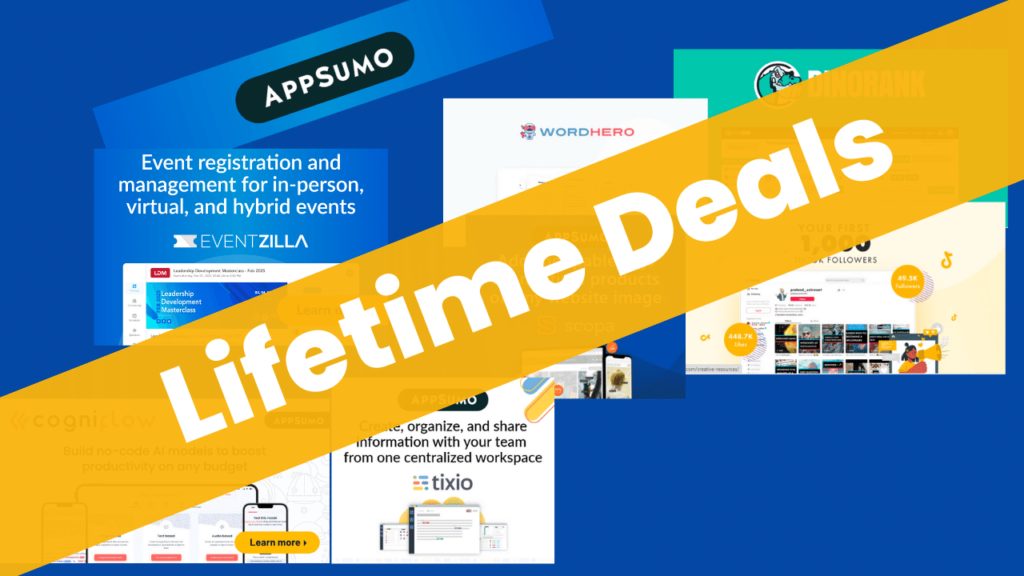 appsumo lifetime deals