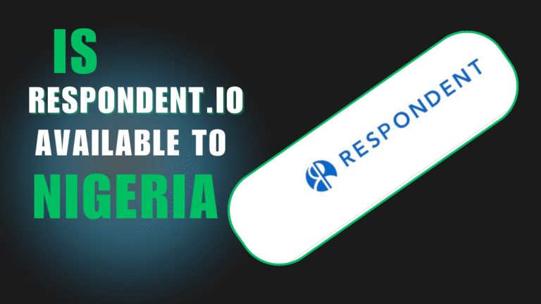 Is Respondent io Available To Nigeria?