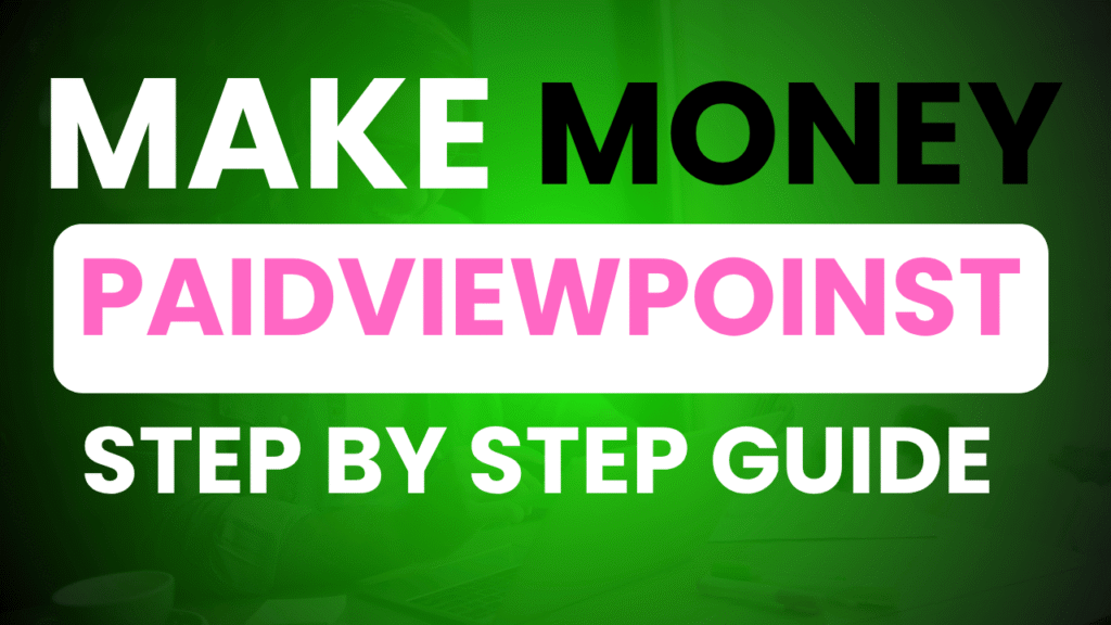 How To Get Paid On Paidviewpoints 