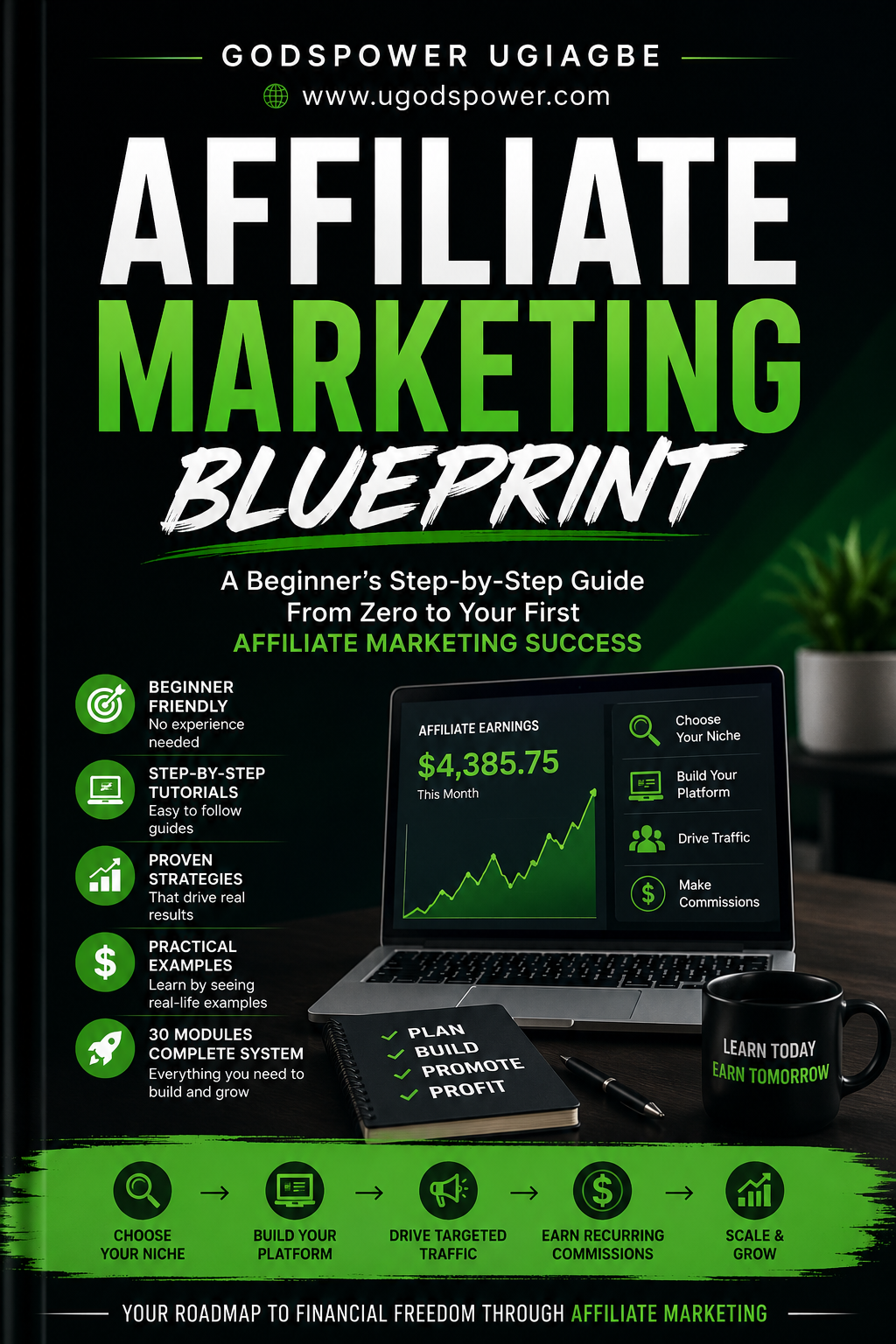 affilaite marketing blueprint cover back