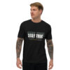 Stay True T-Shirt White & Black
