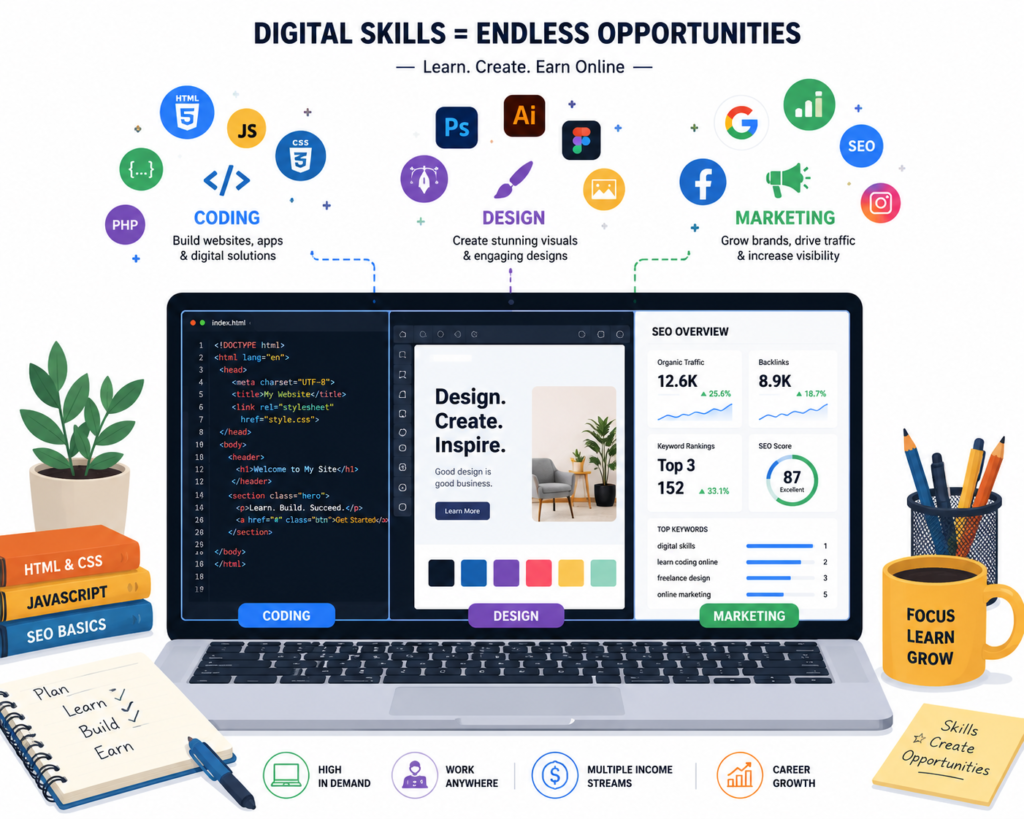 Part 2: High-Income Online Skills Students Can Learn