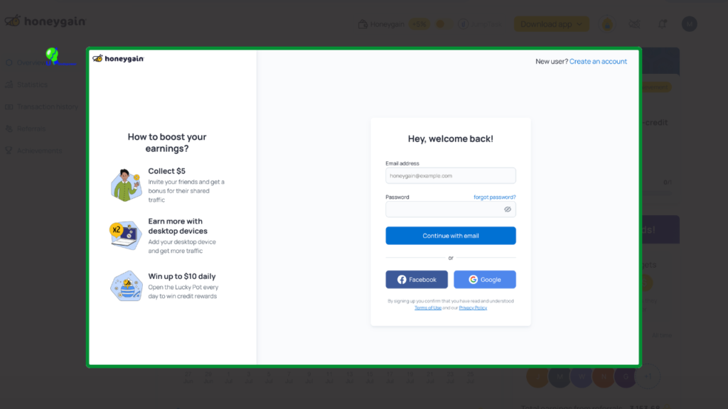 How To Register Honeygain Account And Verify It
