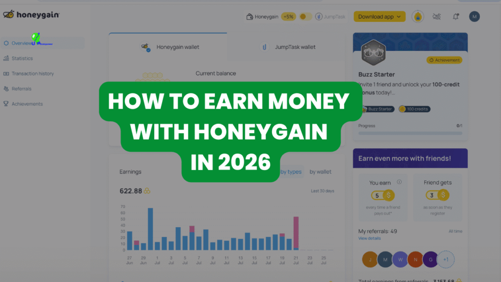 how to earn instant rewards with honeygain